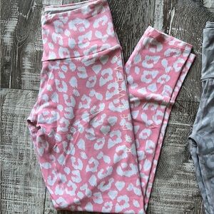 Ryderwear Pink Cheetah Leggings